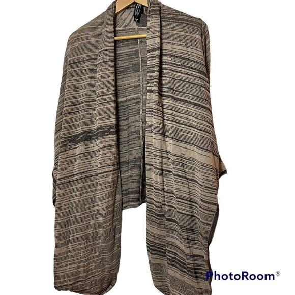 Marla Wynne Women's Duster Cardigan Linen Blend Size 2X/3X - Picture 1 of 5